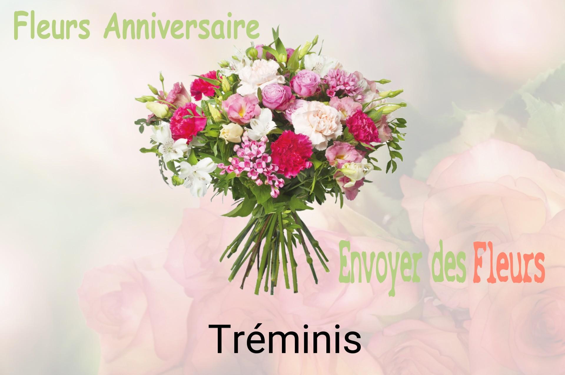 Bouquet de fleurs d’anniversaire livré à Tréminis